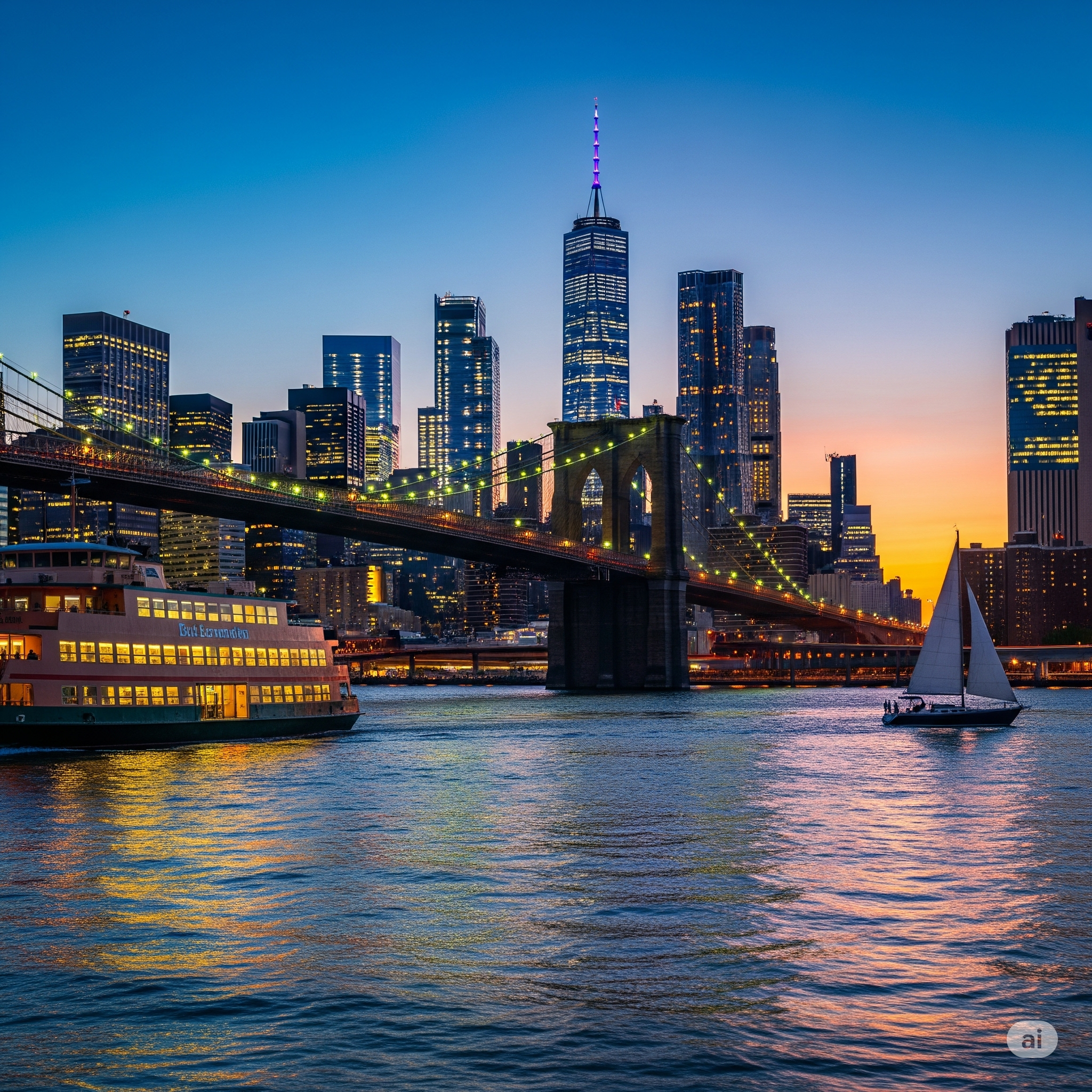 Generated image for New York Nightscape