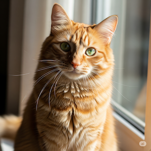 Realistic style cat
